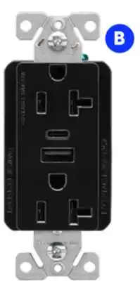 RONA All EATON receptacles with USB Type-A/C ports, 20-A offer