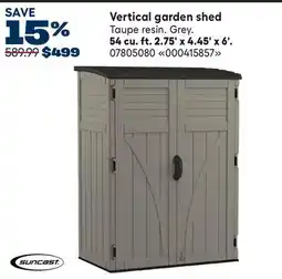 RONA Vertical garden shed offer