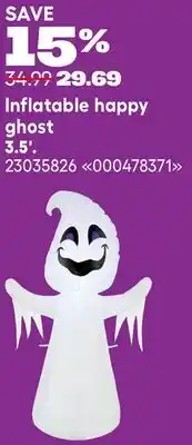 RONA CELEBRATIONS BY L&CO Inflatable happy ghost offer