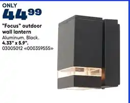 RONA Focus outdoor wall lantern, 4.33 x 5.9 offer