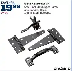 RONA Onward Gate hardware kit offer