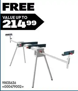 RONA Bosch 16.5-in W x 50-in L Metal Folding-Leg Mitre Saw Stand for 8.5/10/12-in Mitre Saws offer