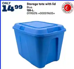 RONA Storage tote with lid, 128-L offer