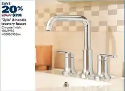 RONA Zyla 2-handle lavatory faucet offer