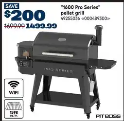 RONA Pit Boss 1600 Pro Series pellet grill offer