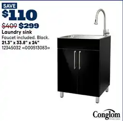 RONA Conglom Laundry sink offer