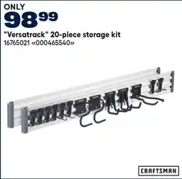 RONA CRAFTSMAN Versatrack 20-piece storage kit offer