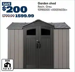 RONA Garden shed offer