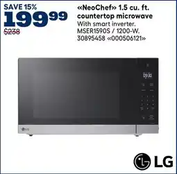 RONA NeoChef 1.5 cu. ft. countertop microwave offer