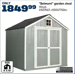 RONA Heartland Belmont garden shed offer