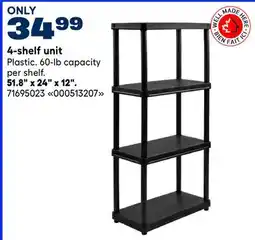 RONA 4-shelf unit offer