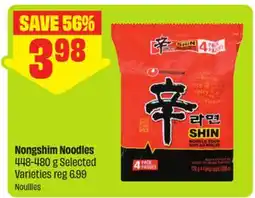 FreshCo Nongshim Noodles 448-480 g Selected Varieties offer