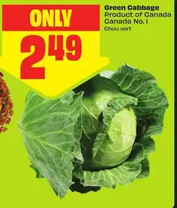 FreshCo Green Cabbage Product of Canada Canada No. 1 offer