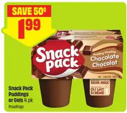 FreshCo Snack Pack Puddings or Gels offer