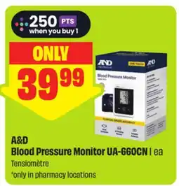 FreshCo A&D Blood Pressure Monitor UA-660CN / ea offer