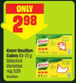 FreshCo Knorr Bouillon Cubes 63-72 g Selected Varieties offer