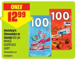 FreshCo Hershey's Chocolate or Candy offer