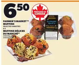 Independent Grocer FARMER'S MARKET MUFFINS, 6'S offer