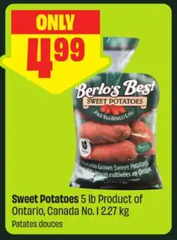 FreshCo Sweet Potatoes 5 lb Product of Ontario, Canada No. 1 offer