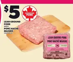 Independent Grocer LEAN GROUND PORK offer
