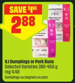 FreshCo KJ Dumplings or Pork Buns Selected Varieties offer