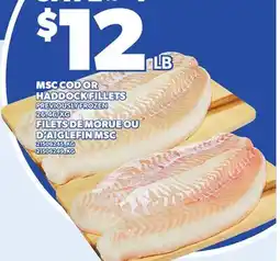 Independent Grocer MSC COD OR HADDOCK FILLETS offer