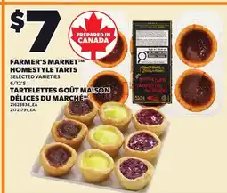 Independent Grocer FARMER'S MARKET HOMESTYLE TARTS, 6/12'S offer
