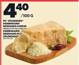 Independent Grocer PC SPLENDIDO PARMIGIANO REGGIANO CHEESE offer