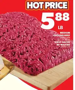 Independent Grocer MEDIUM GROUND BEEF offer