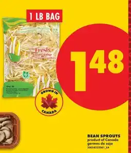 No Frills BEAN SPROUTS, 1 LB BAG offer