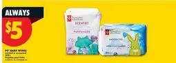 No Frills PC BABY WIPES, 300's offer