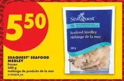 No Frills SEAQUEST SEAFOOD MEDLEY offer