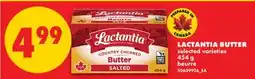 No Frills LACTANTIA BUTTER offer