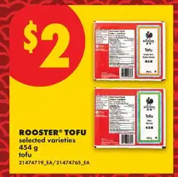 No Frills ROOSTER TOFU offer