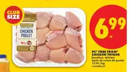 No Frills PC FREE FROM CHICKEN THIGHS offer