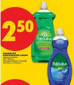 No Frills PALMOLIVE DISHWASHING LIQUID, 591/828 mL offer