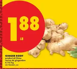 No Frills GINGER ROOT offer