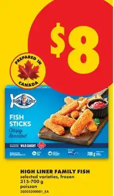 No Frills HIGH LINER FAMILY FISH offer