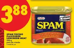 No Frills SPAM TOCINO FLAVOURED LUNCHEON MEAT offer