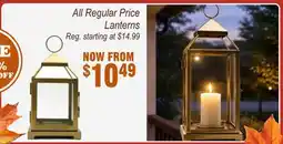Oxford Mills All Regular Price Lanterns offer