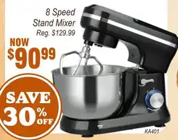 Oxford Mills 8 Speed Stand Mixer offer
