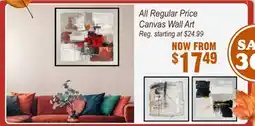 Oxford Mills All Regular Price Canvas Wall Art offer