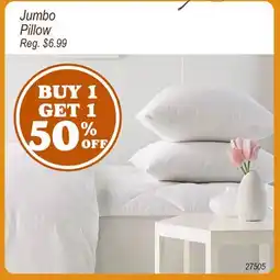 Oxford Mills Jumbo Pillow offer