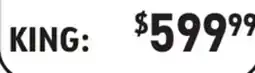Oxford Mills Memory Pedic KING offer