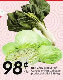 Sobeys Bok Choy offer