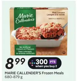 Sobeys Frozen Meals offer