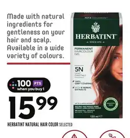 Sobeys NATURAL HAIR COLOR offer
