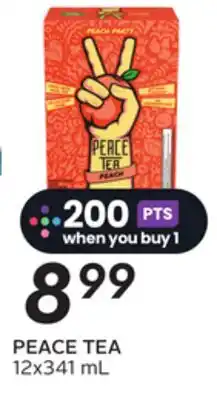 Sobeys PEACE TEA offer