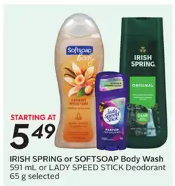 Sobeys Body Wash 591 mL or Deodorant 65 g offer