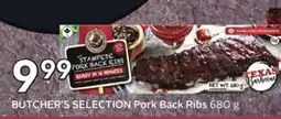 Sobeys Pork Back Ribs offer
